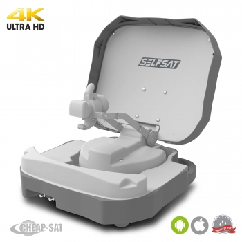 Selfsat Caravan Mobil Single vollautomatische Satellitenantenne incl. iOS / Android Steuerung